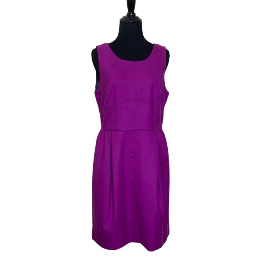 NWT J. Crew orchid purple dress size 10